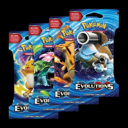 Evolutions - 4 Booster Packs - Art set