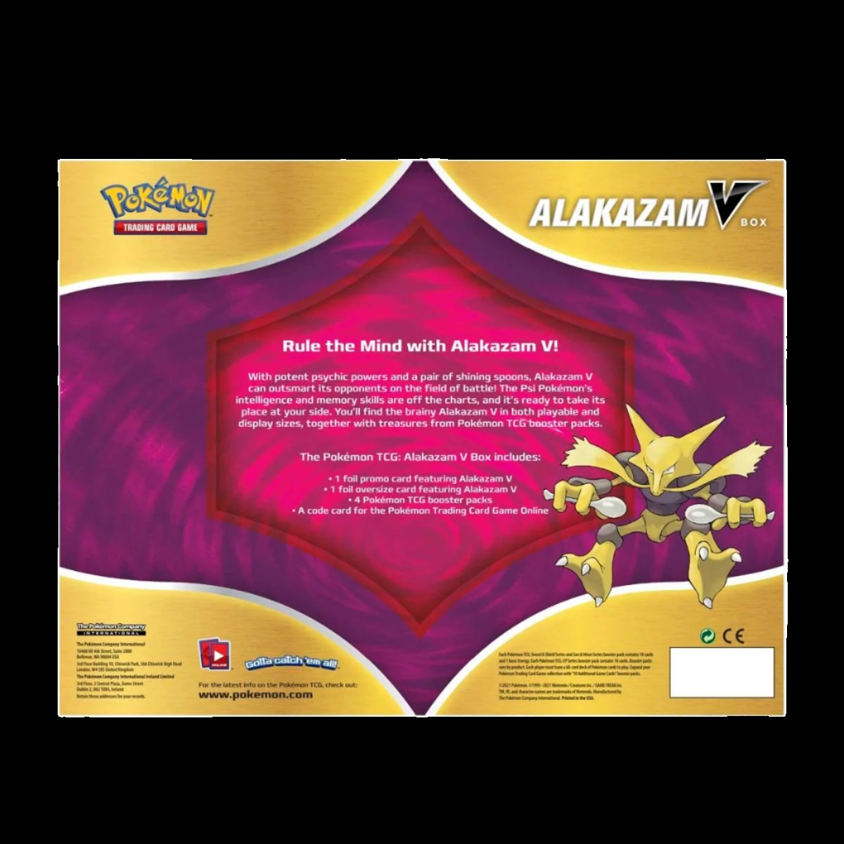 Alakazam V Box